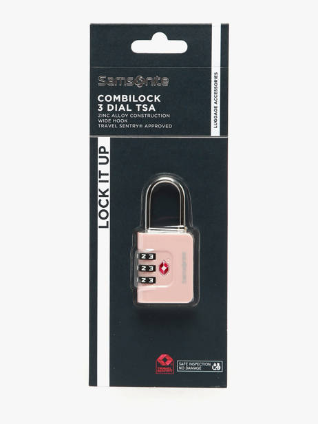 Hangslot Samsonite Roze ta revolution 155577 ander zicht 1